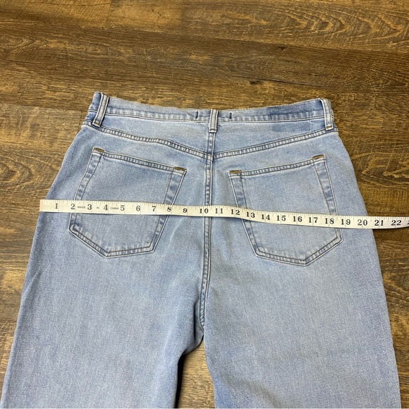 NEW Abercrombie & Fitch ‘90s Slim Straight Ultra High Rise Jeans Womens 32/14L - Picture 7 of 11